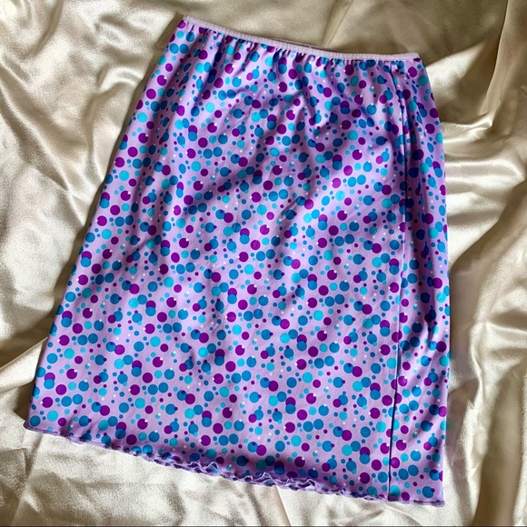 VTG 90’s Reservable Purple High Waisted Skirt - Picture 7 of 11